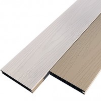 Террасная доска Woodvex Co-Extrusion Dual цвет: White / Ivory